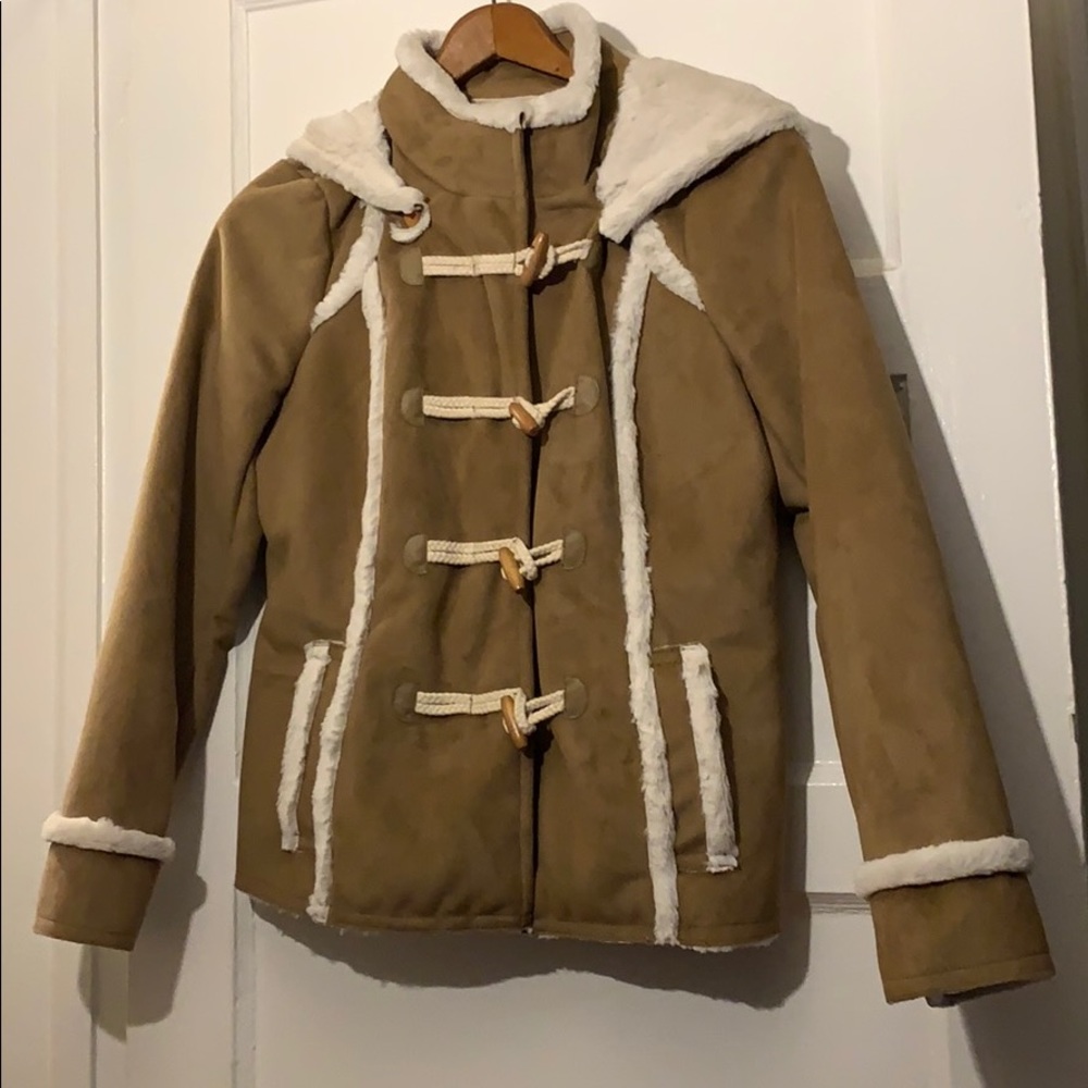 Anthropologie faux shearling coat. NWOT never worn